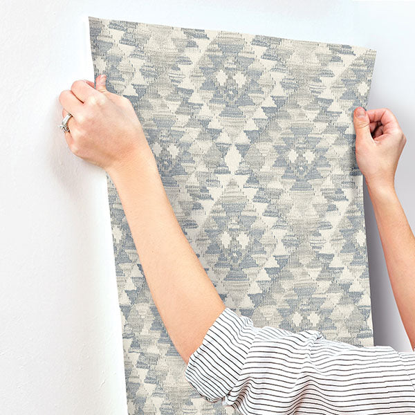 Chesapeake 4142-72608 Montana Sapphire Wallpaper - Eade's Wallpaper