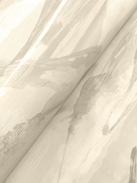 Chesapeake 4142-72627 Bozeman Mountains Bone Wallpaper - Eade's Wallpaper