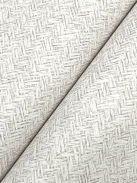 Chesapeake 4142-72643 Woven Basket White Wallpaper - Eade's Wallpaper