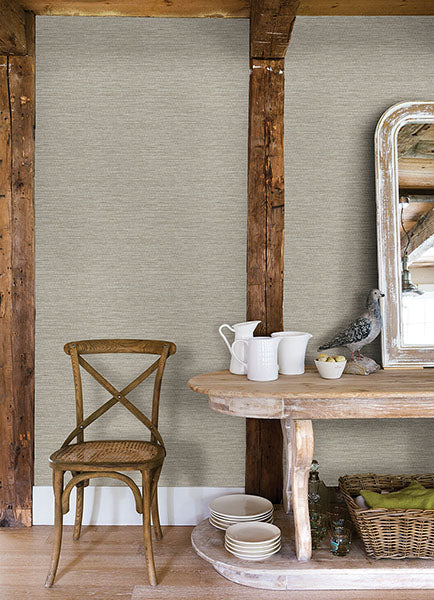 Chesapeake 4142-72654 Plaited Grass Grey Wallpaper - Eade's Wallpaper