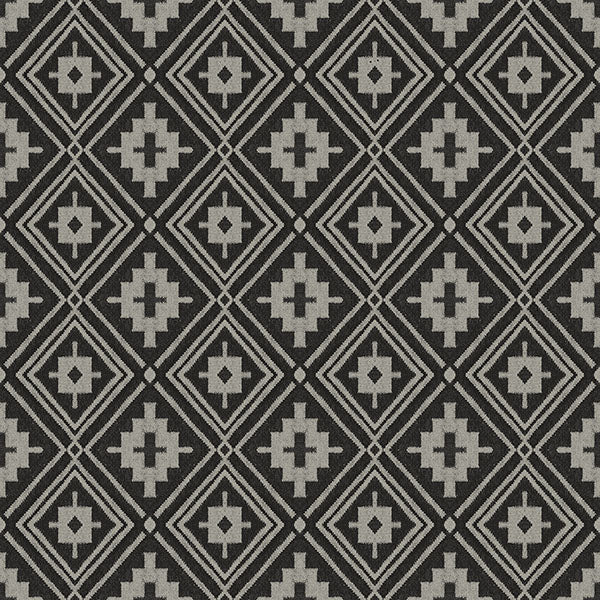 Chesapeake 4142-72656 Camp Blanket Black Wallpaper - Eade's Wallpaper