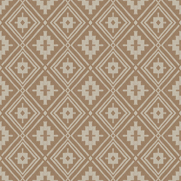 Chesapeake 4142-72660 Camp Blanket Chestnut Wallpaper - Eade's Wallpaper