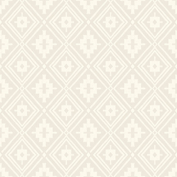 Chesapeake 4142-72661 Camp Blanket Cream Wallpaper - Eade's Wallpaper