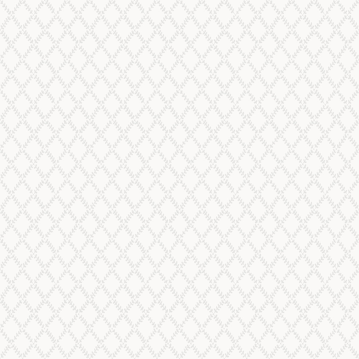 A-Street Prints 4143-34001 Trevor White Leaf Trellis Wallpaper