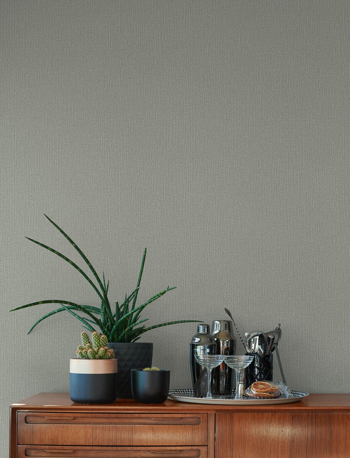 Advantage 4144-9130 Hatton Beige Faux Tweed Wallpaper