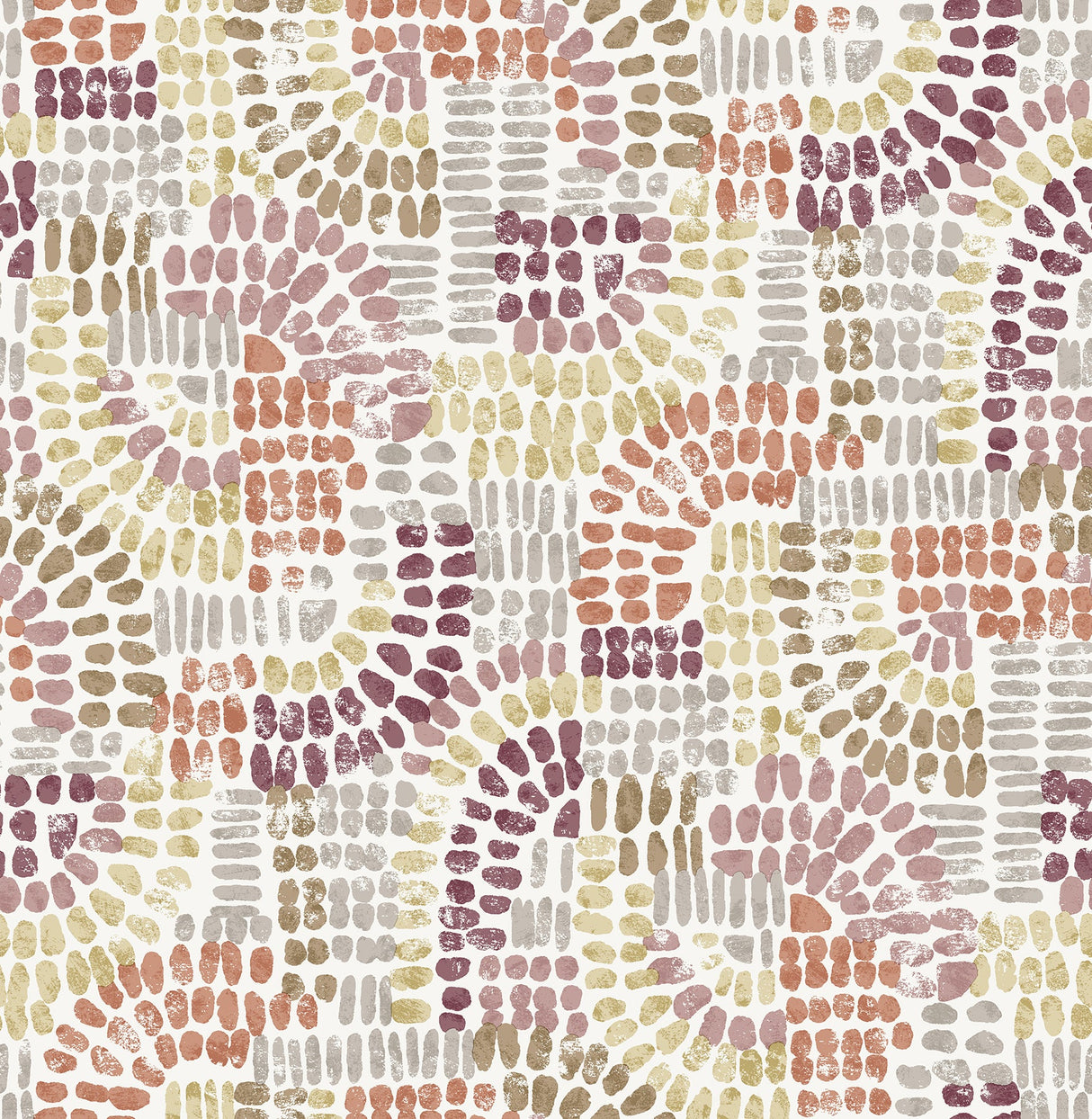 A-Street Prints 4146-27217 Wanderer Aquamarine Mosiac Wallpaper - Eade's Wallpaper