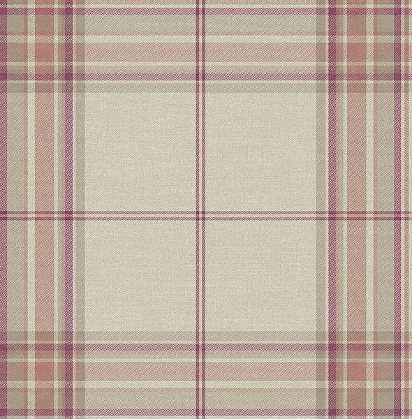 A-Street Prints 4147-27385 Westley Magenta Plaid Wallpaper - Eade's Wallpaper