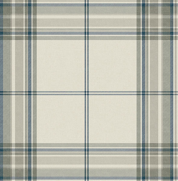 A-Street Prints 4147-27387 Westley Moss Plaid Wallpaper - Eade's Wallpaper
