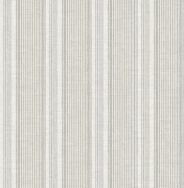 A-Street Prints 4147-27394 Ayanna Neutral Striped Wallpaper - Eade's Wallpaper