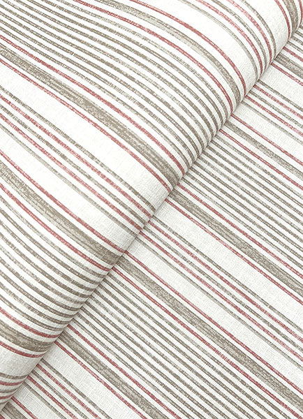 A-Street Prints 4147-27396 Ayanna Rust Striped Wallpaper - Eade's Wallpaper
