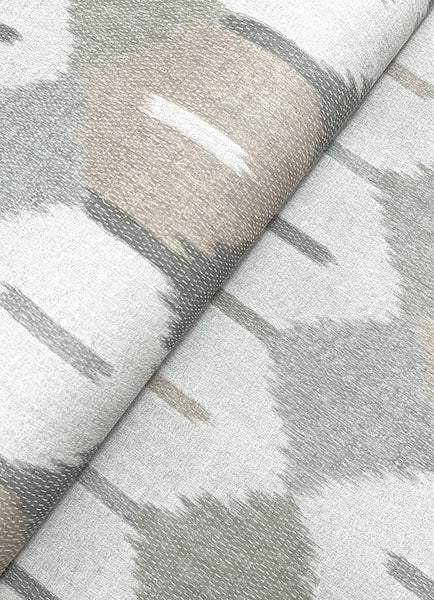 A-Street Prints 4147-27409 Abilene Neutral Ikat Wallpaper - Eade's Wallpaper