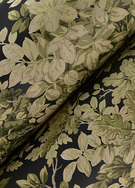 A-Street Prints 4147-80005 Greenwood Black Deciduous Wallpaper - Eade's Wallpaper