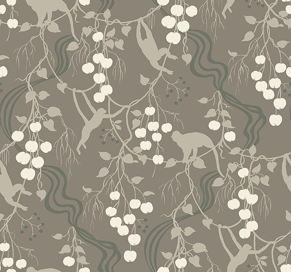 A-Street Prints 4147-80011 Linden Stone Jungle Canopy Wallpaper - Eade's Wallpaper