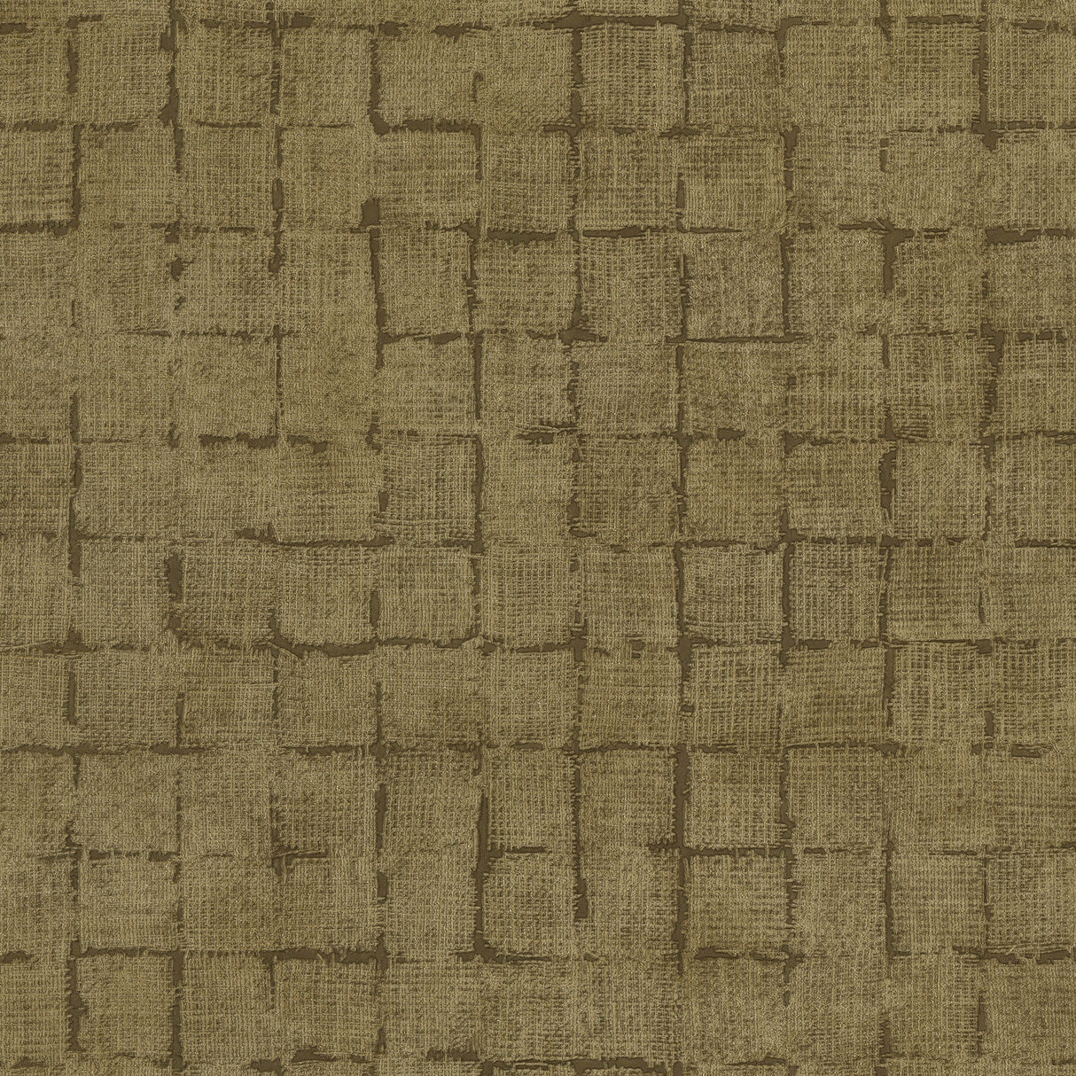 Advantage 4157-333453 Blocks Chestnut Checkered Wallpaper