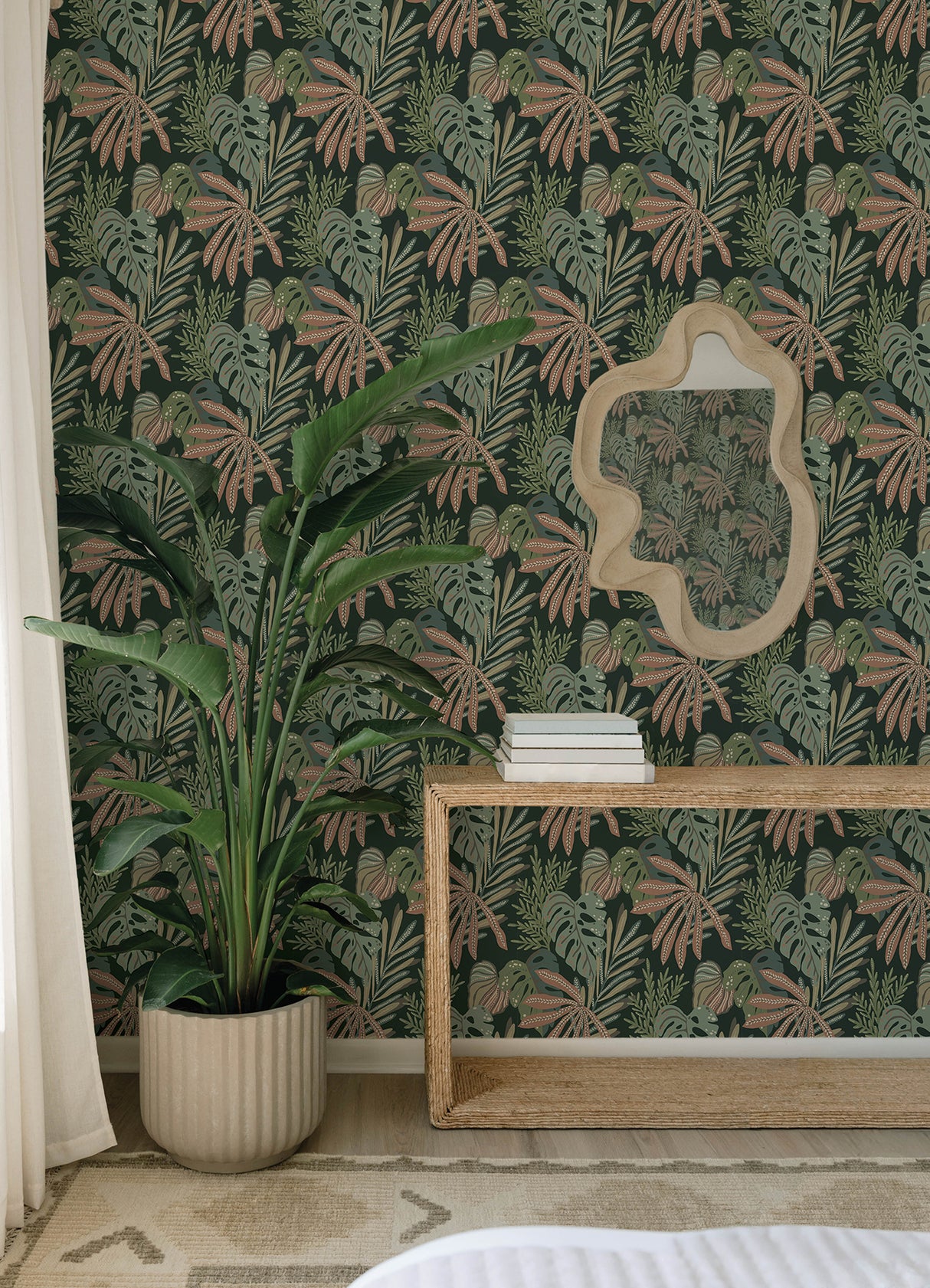 A-Street Prints 4177-27737 Alocasia Multicolor Tropical Foli