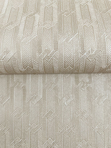 Warner Geometrics Fabric Backed Wallpaper 4184-4909 - Eade's