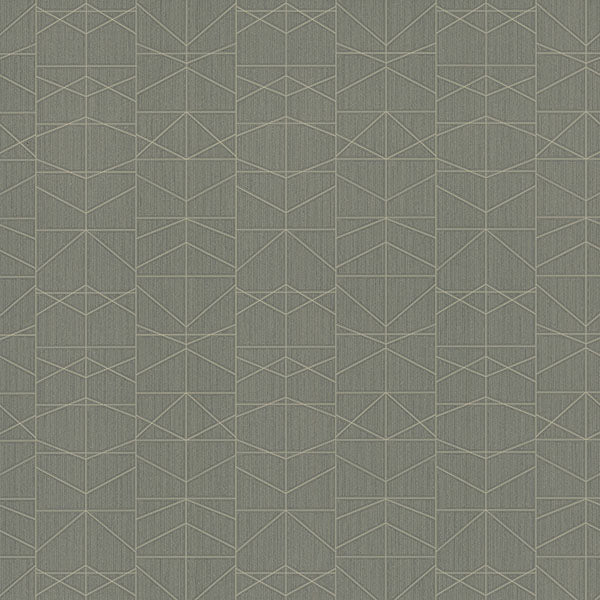 Warner Geometrics Fabric Backed Wallpaper 4184-4922 - Eade's