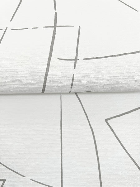 Warner Abstract Fabric Backed Wallpaper 4184-4932 - Eade's