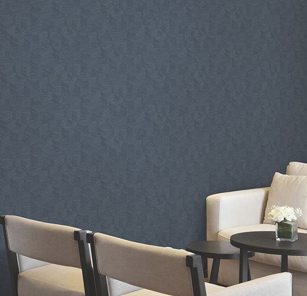 Warner Geometrics Fabric Backed Wallpaper 4184-4952 - Eade's