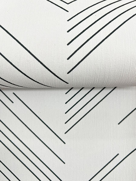 Warner Chevron Fabric Backed Wallpaper 4184-4955 - Eade's