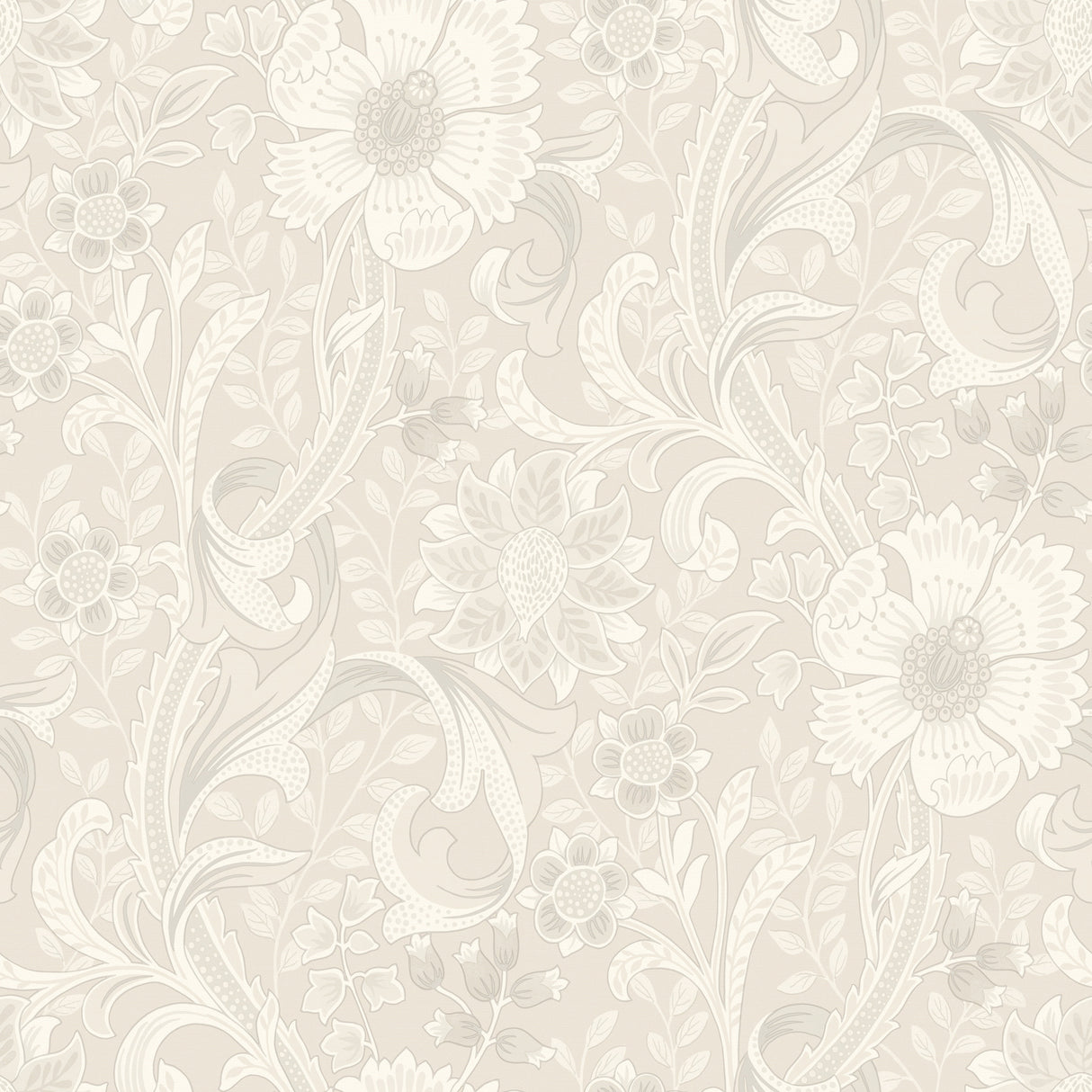 Chesapeake 4191-83011 Liora Neutral Floral Trail Wallpaper