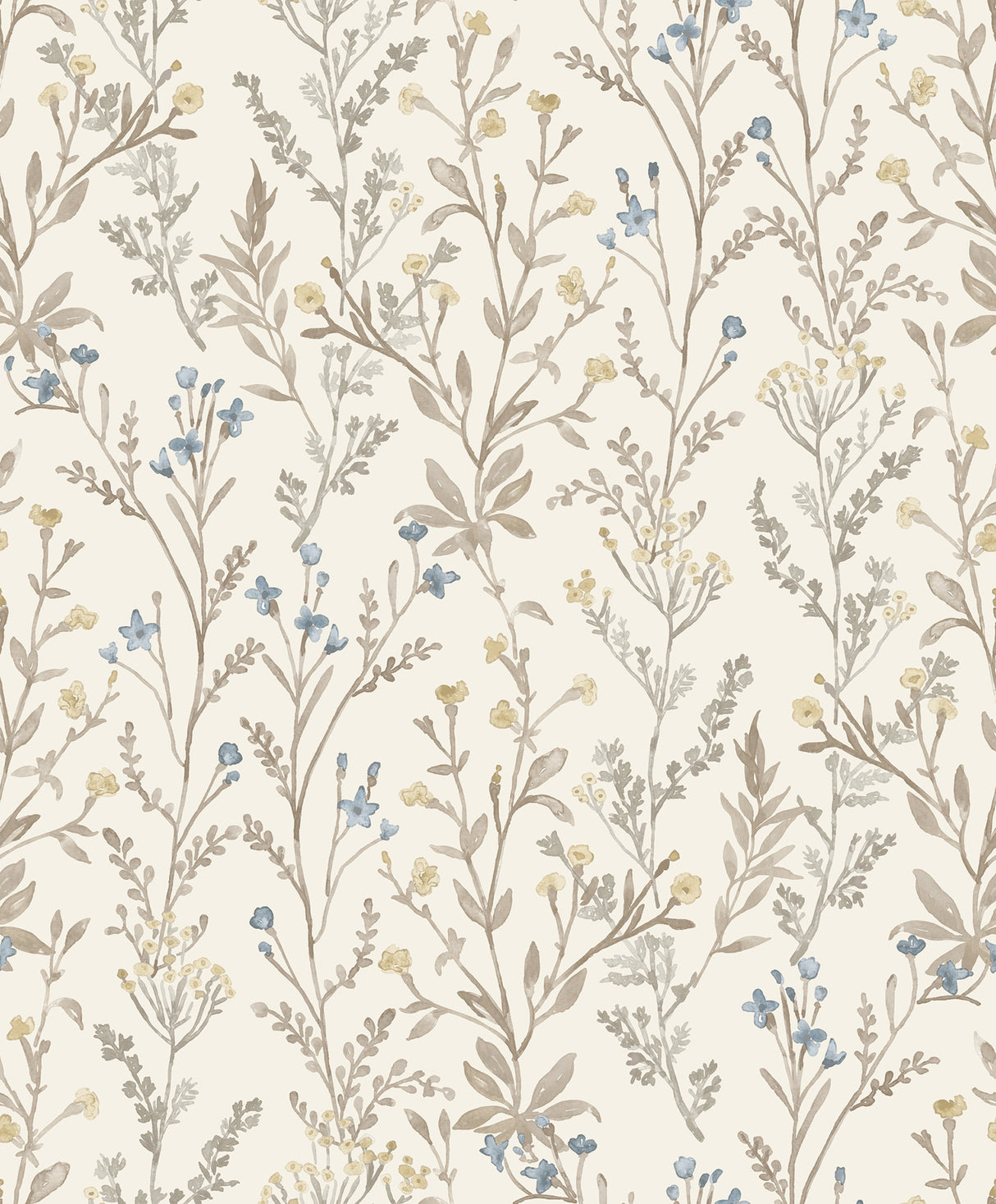 Chesapeake 4191-83017 Laverne Neutral Wildflowers Wallpaper