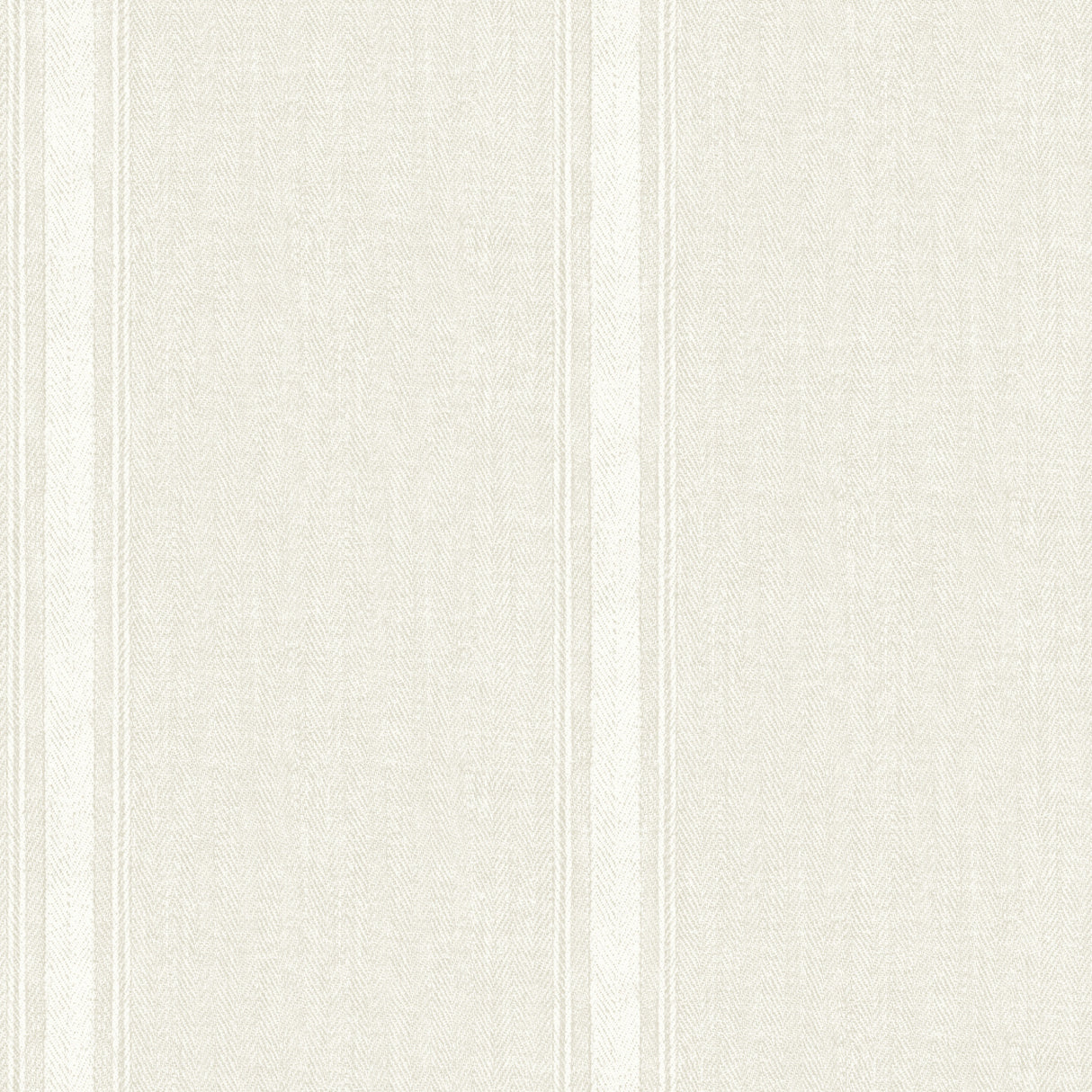 Chesapeake 4192-12465 Linette Cream Fabric Stripe Wallpaper