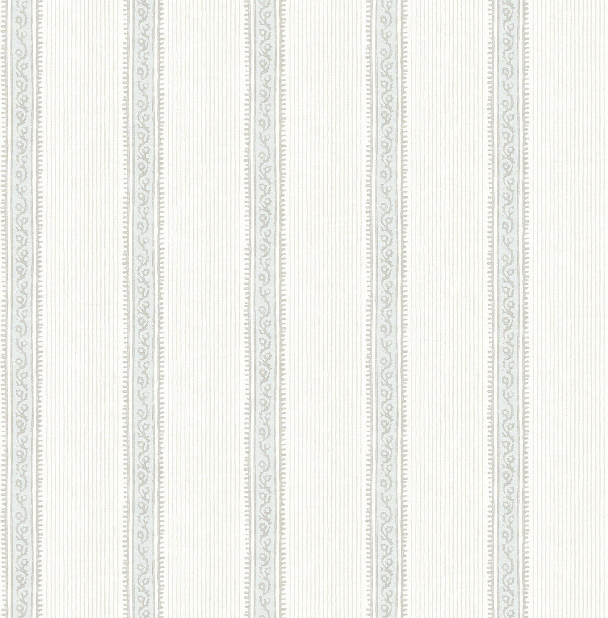 Chesapeake 4192-27690 Mandevilla Light Blue Vine Stripe Wall