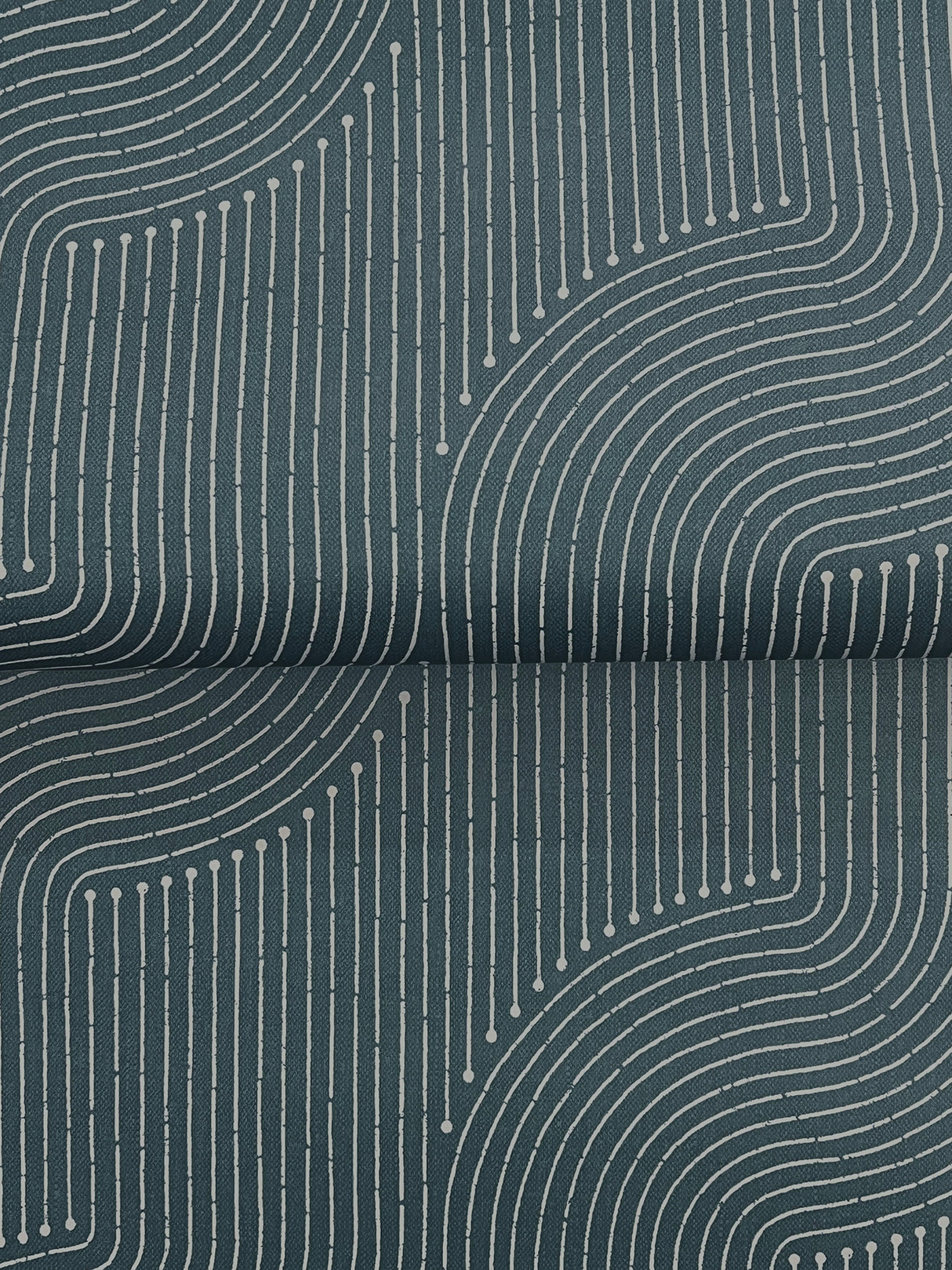 A-Street Prints 4198-27806 Braddock Teal Rhythmic Flow Wallp