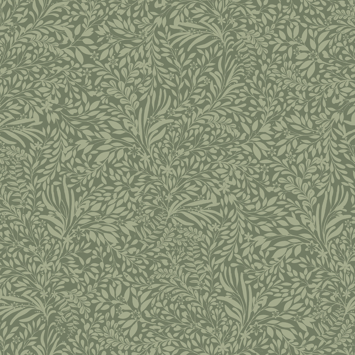 A-Street Prints 4201-20129 Kristina Evergreen Botanical Wall