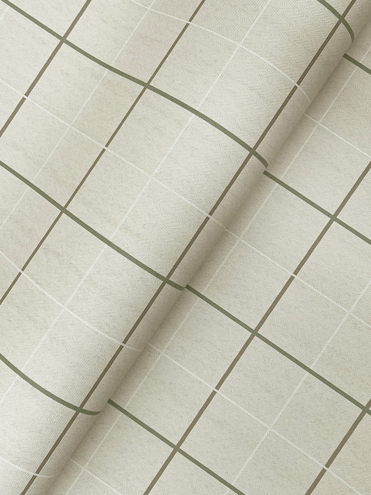 Ronald Redding 4211-83518 Tattersall Light Brown Plaid Wallp