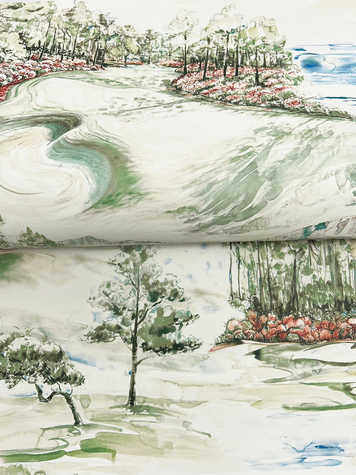 Ronald Redding 4211-83552 Hole In One Multicolor Scenic Wall