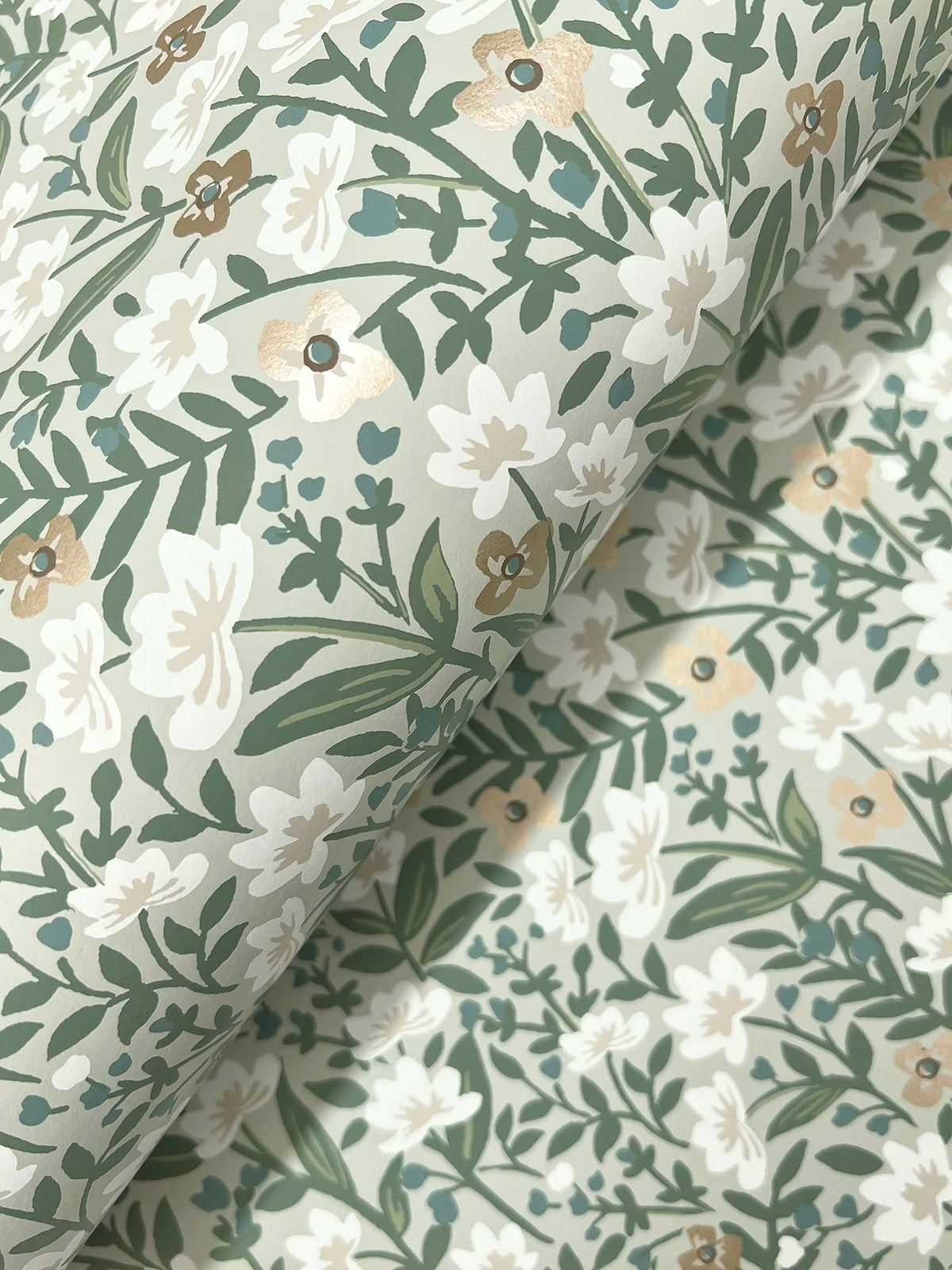 Rifle Paper Co. 4212-84366 Sylvie Sage Wallpaper
