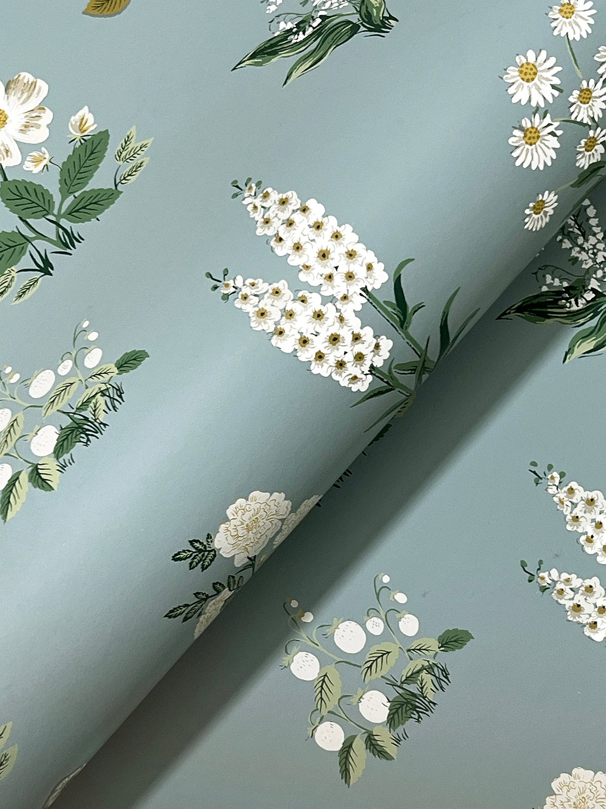 Rifle Paper Co. 4212-84373 Botanical Slate Wallpaper