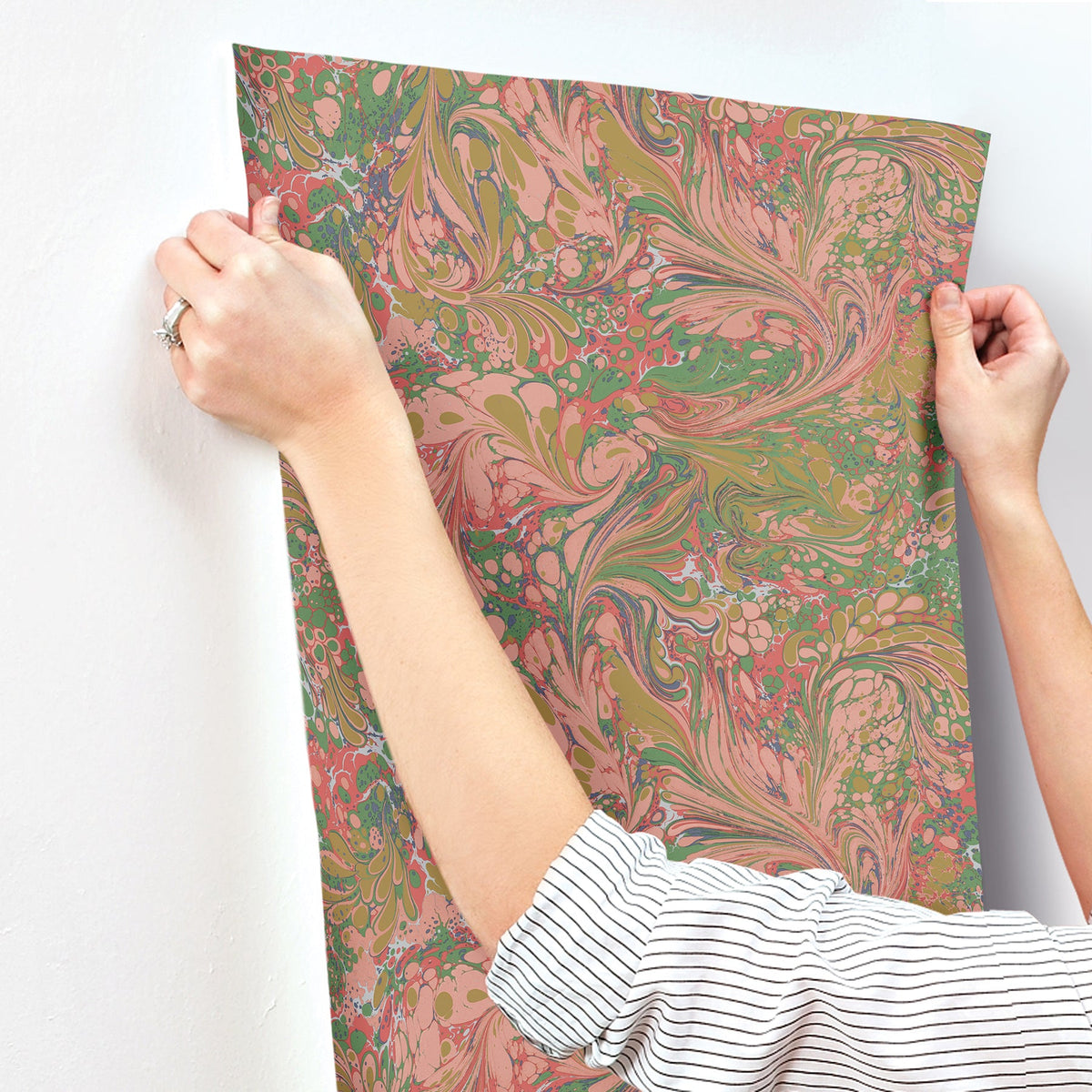 Rifle Paper Co. 4212-84376 Florence Rose Wallpaper