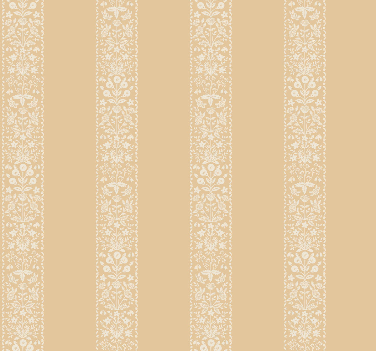 Rifle Paper Co. 4212-84392 Estee Stripe Gold Wallpaper