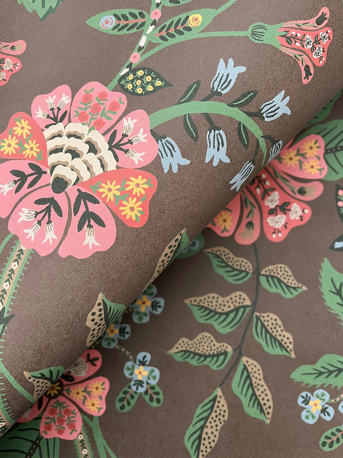 Rifle Paper Co. 4212-84396 Gracie Brown Wallpaper