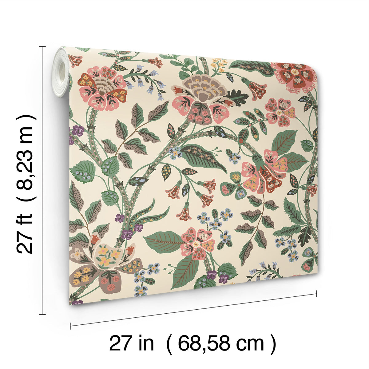 Rifle Paper Co. 4212-84397 Gracie Cream Wallpaper