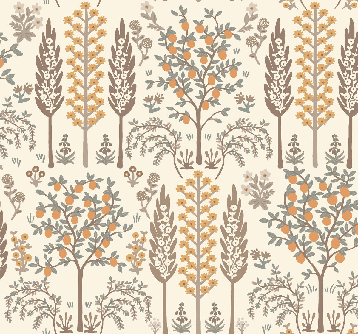 Rifle Paper Co. 4212-84410 Fenna Gold Wallpaper