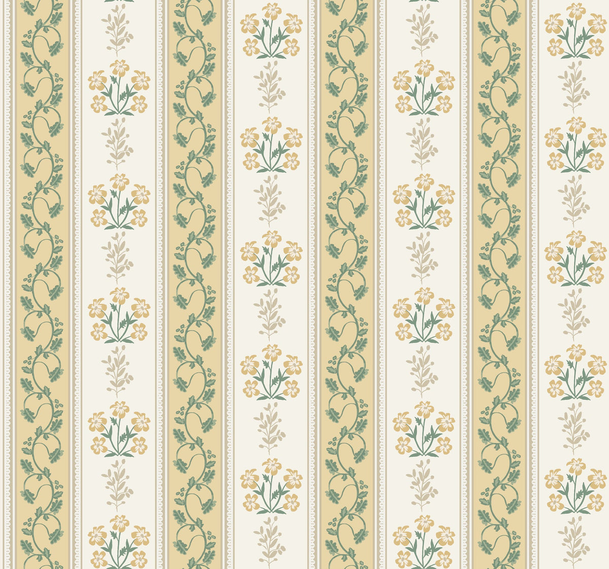 Rifle Paper Co. 4212-84417 Portico Gold & Cream Wallpaper