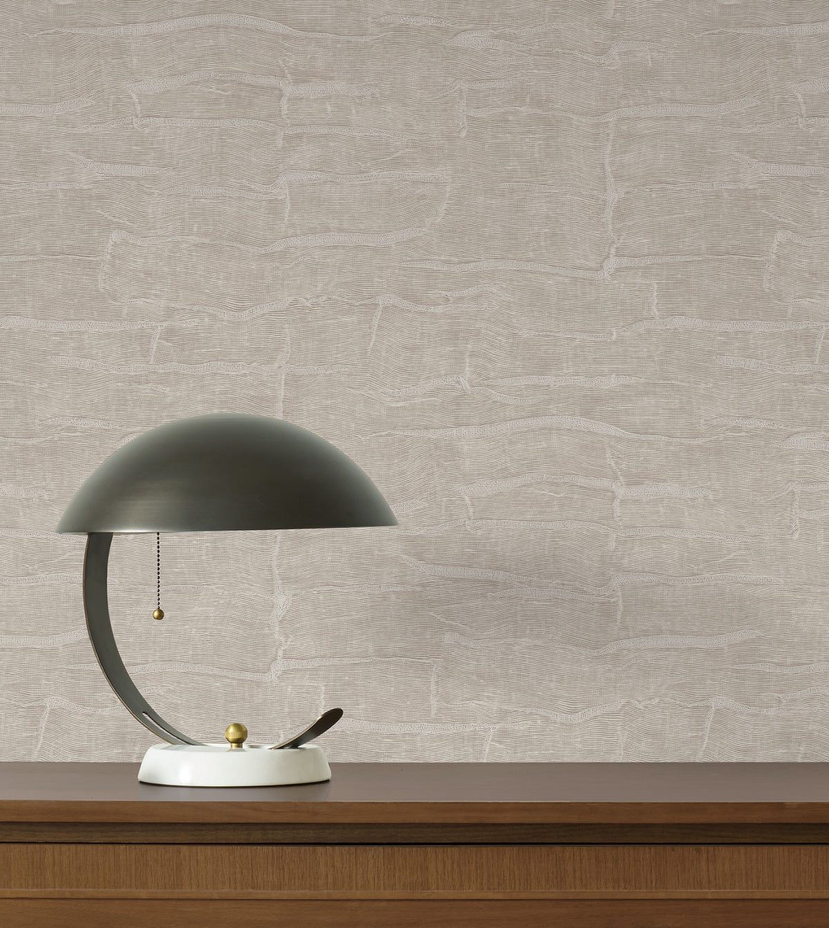 York Wallcoverings Sculpted Burlap Taupe Textured Wallpaper
