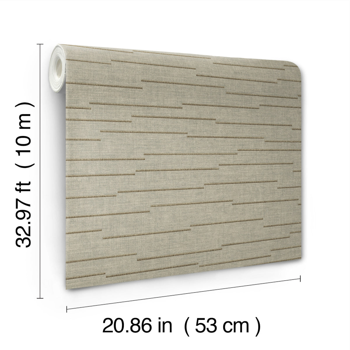 York Wallcoverings Latitude Neutral Striated Wallpaper 4228-