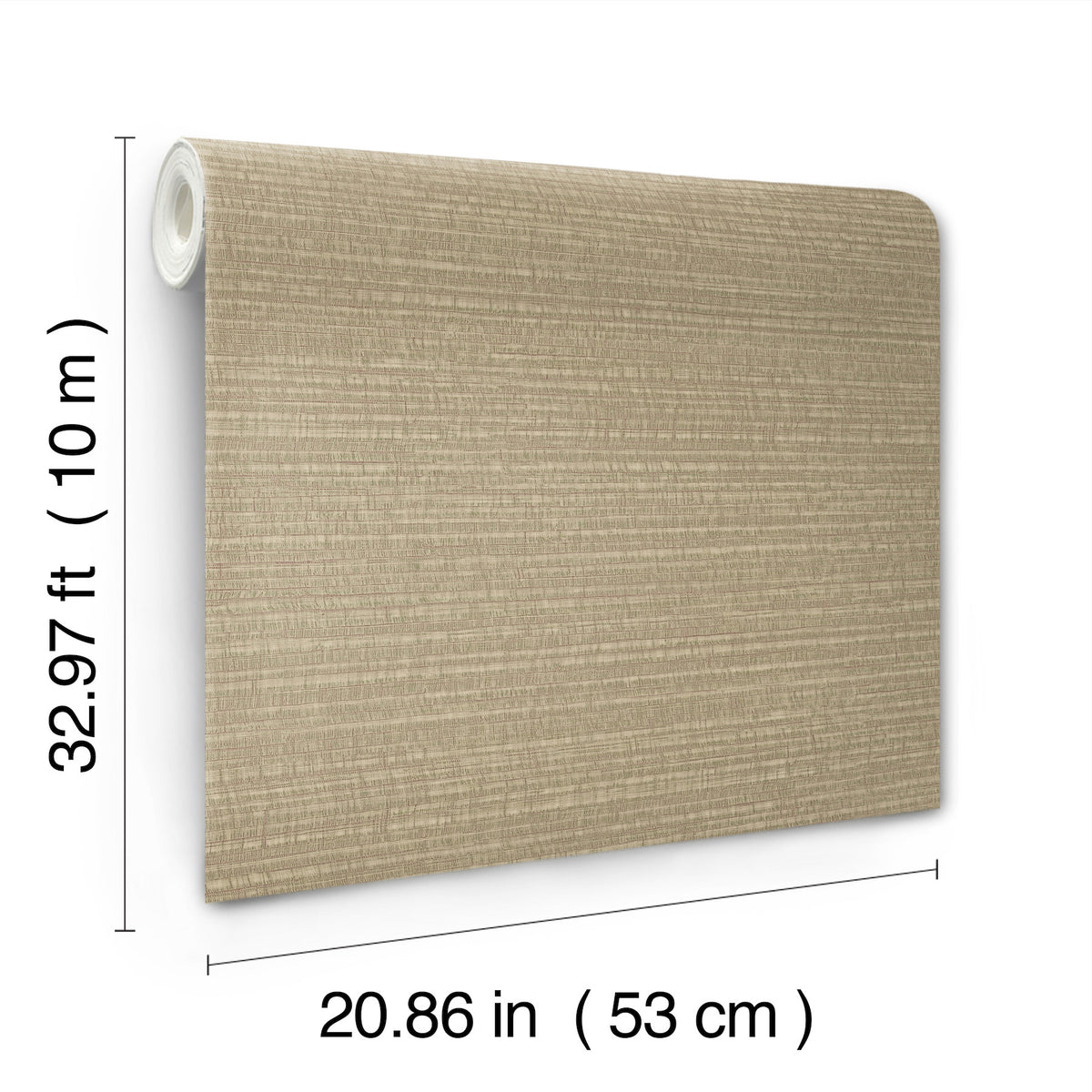 York Wallcoverings Sky Line Chestnut Textured Wallpaper 4228