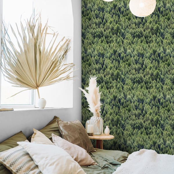 Galerie 45730 Green Floral - Eade's Wallpaper