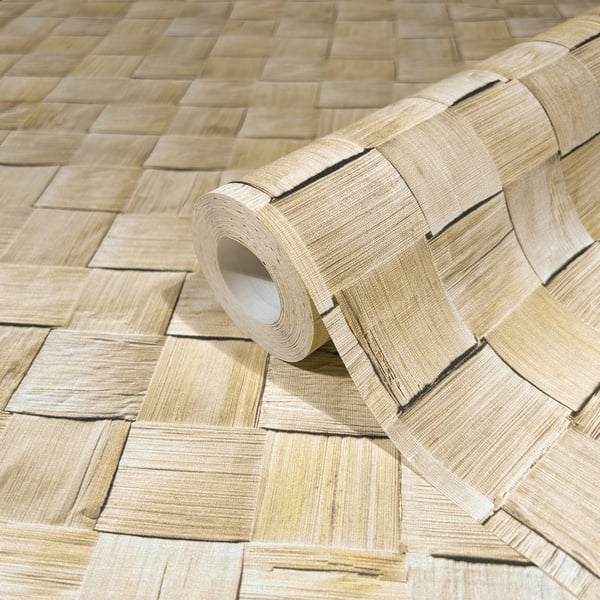 Galerie 45740 Beige 3D optics - Eade's Wallpaper