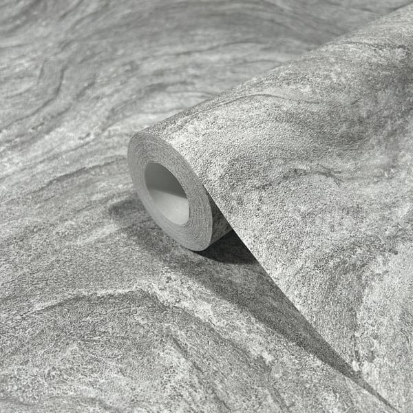 Galerie 45758 Grey Marble optic - Eade's Wallpaper