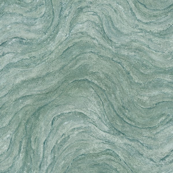 Galerie 45759 Green Marble optic - Eade's Wallpaper