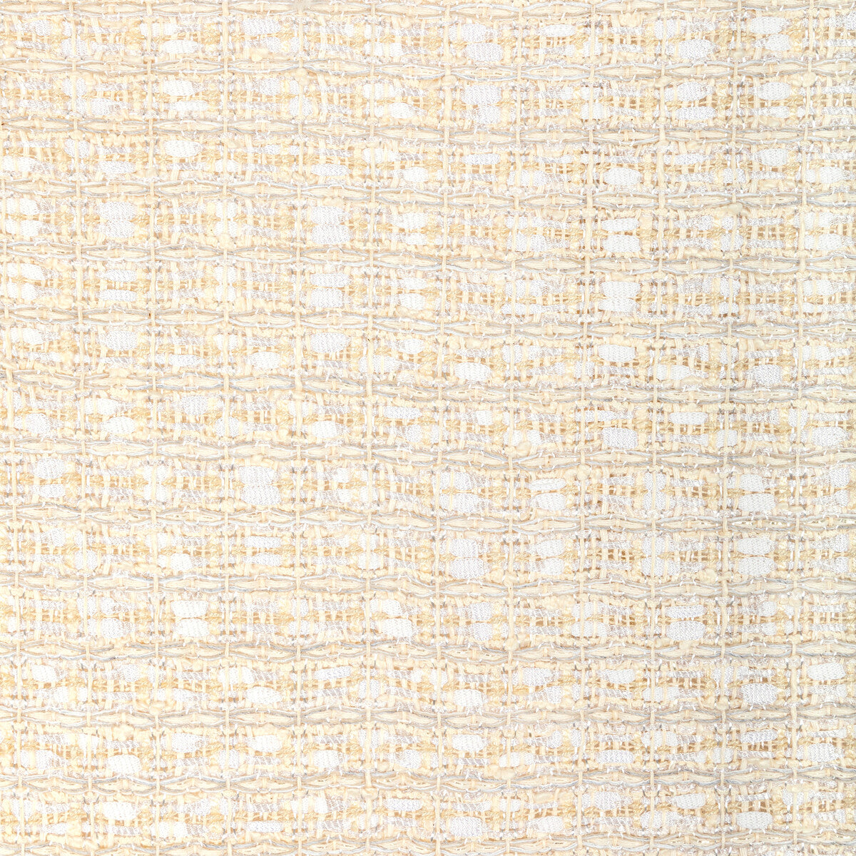 KRAVET COUTURE 4886.1.0 SHEER LUXE CREAM Fabric - Eade's Wallpaper