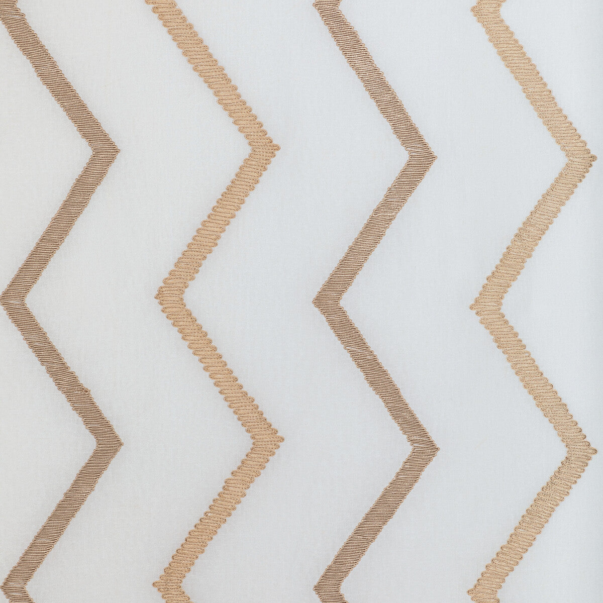 KRAVET COUTURE 4891.16.0 RIBBON POINT CHAMPAGNE Fabric - Eade's Wallpaper