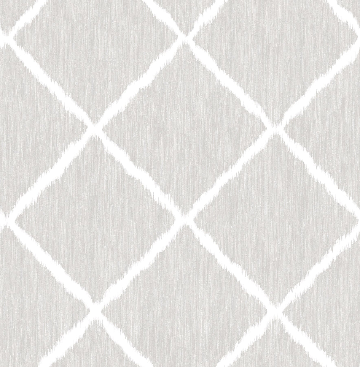 Brewster 499-96603 Hanna Grey Ikat Wallpaper